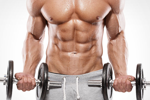 Sixpack Bauch Mann
